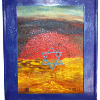 Painting titled "14.09.93" by Erich Heeder, Original Artwork, Acrylic Mounted on Wood Stretcher frame