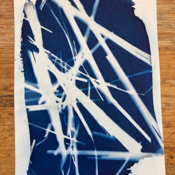 Photography titled "cyanotype" by Erick Philippe (eikioo), Original Artwork, Non Manipulated Photography
