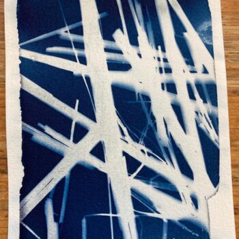 Photography titled "cyanotype (60)" by Erick Philippe (eikioo), Original Artwork, Non Manipulated Photography