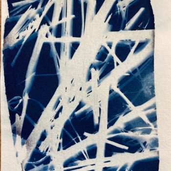 Fotografía titulada "cyanotype (57)" por Erick Philippe (eikioo), Obra de arte original, Fotografía no manipulada