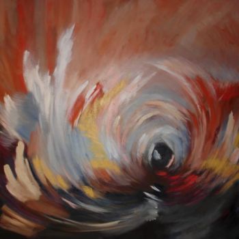 Peinture intitulée "Abstrait 7" par Eric Malandain, Œuvre d'art originale