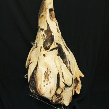 雕塑 标题为“Vimanas” 由Eric Rodriguez Sculpture, 原创艺术品, 木