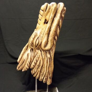 雕塑 标题为“Carbone” 由Eric Rodriguez Sculpture, 原创艺术品, 木