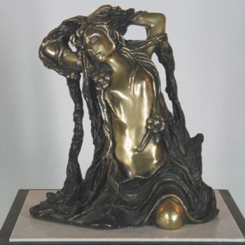 Sculpture intitulée "Primavera" par Erna Antunes - ( Erna Y ), Œuvre d'art originale
