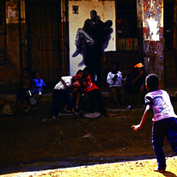 Фотография под названием "Afrique du sud, Sow…" - Ernest Pignon-Ernest, Подлинное произведение искусства