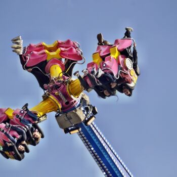 Fotografia intitulada "luna park 5" por Ernest Tosetti, Obras de arte originais, Fotografia digital