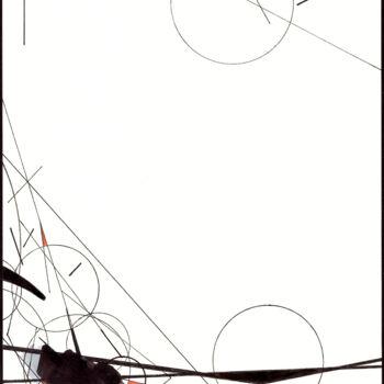 Desenho intitulada "con/struct_232" por Ernst Kruijff, Obras de arte originais, Tinta