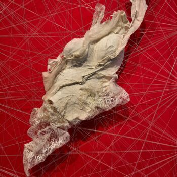 Sculpture intitulée "NÉPHÉLÉ" par Ersilia Severo, Œuvre d'art originale, Pâte polymère