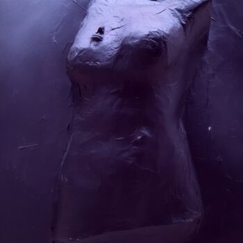 Скульптура под названием "Anima" - Ersilia Severo, Подлинное произведение искусства, Папье-маше