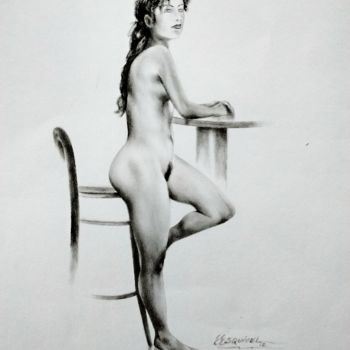Drawing titled "kerly" by Erwin Esquivel C, Original Artwork, Other