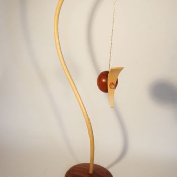 Sculpture intitulée "Creation" par Erwin Bruegger, Œuvre d'art originale, Bois