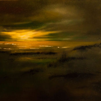 「the-sea-at-dawn-1.j…」というタイトルの絵画 Erwin Libbrechtによって, オリジナルのアートワーク, オイル