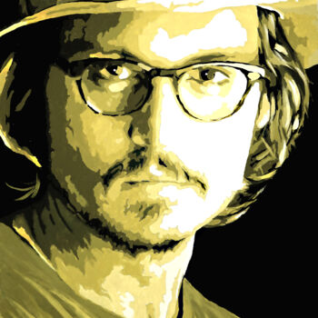 "Johnny Depp" başlıklı Tablo E_sabater tarafından, Orijinal sanat, Akrilik