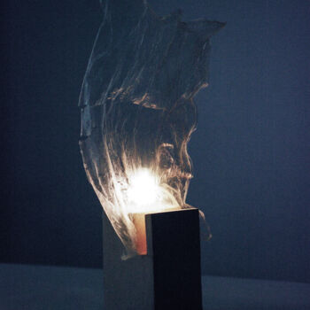 Художественная композиция под названием "Ecoseastème n°4" - Escals Design, Подлинное произведение искусства, Светильник
