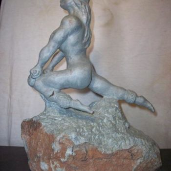 Sculpture titled "danzante" by Oscar Delgado Murillo, Original Artwork