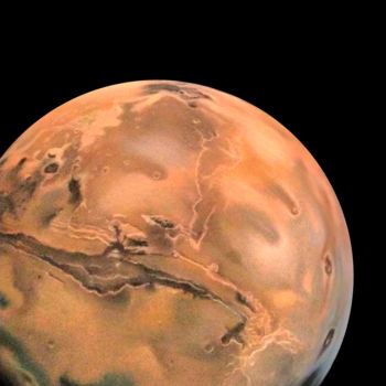 Картина под названием "Марс.jpg" - Игорь Зорин, Подлинное произведение искусства, Пастель
