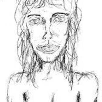 Drawing titled "Female 12" by Esp---Art, Original Artwork