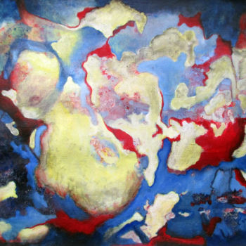 Pintura titulada ""Raro Mundo"" por Liliana Esperanza, Obra de arte original, Acrílico