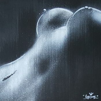 Schilderij getiteld "Dune" door Espion, Origineel Kunstwerk, Acryl