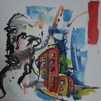 Malarstwo zatytułowany „tableau_1_80x80.jpg” autorstwa Essebe, Oryginalna praca