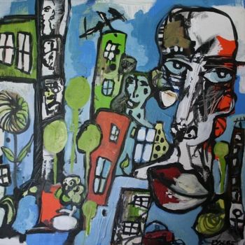 Malarstwo zatytułowany „toiles_stef_juillet…” autorstwa Essebe, Oryginalna praca