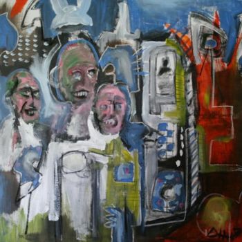 Pittura intitolato "toiles_stef_juillet…" da Essebe, Opera d'arte originale