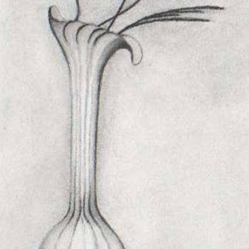 Desenho intitulada "soliflore" por Estelle D, Obras de arte originais, Outro