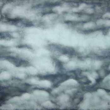 Drawing titled "ciel-d-orage" by Estelle D, Original Artwork, Other