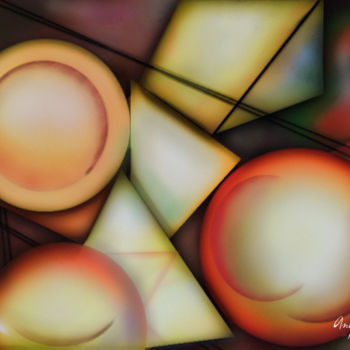 Цифровое искусство под названием "abstract 6" - Angel Estevez, Подлинное произведение искусства, Цифровая живопись