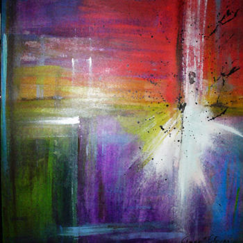 Arte digital titulada "abstract 10" por Angel Estevez, Obra de arte original, Pintura Digital