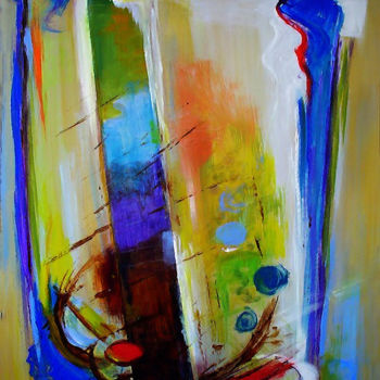 Цифровое искусство под названием "abstract 44" - Angel Estevez, Подлинное произведение искусства, Цифровая живопись
