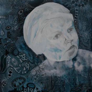 Pintura titulada "rêve d'enfant" por Carole Louise Barbier, Obra de arte original