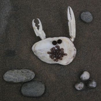 Fotografía titulada "le crabe" por Carole Louise Barbier, Obra de arte original