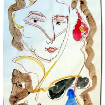 Картина под названием "G" - Ethel Muniz, Подлинное произведение искусства