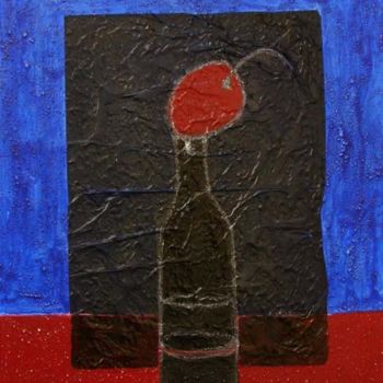 Malerei mit dem Titel "NOITARUGIF 20 - 12" von Ethel Muniz, Original-Kunstwerk