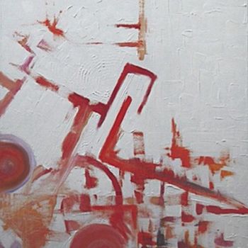 Painting titled "Machine à Rêves" by Maïté Morillon, Original Artwork