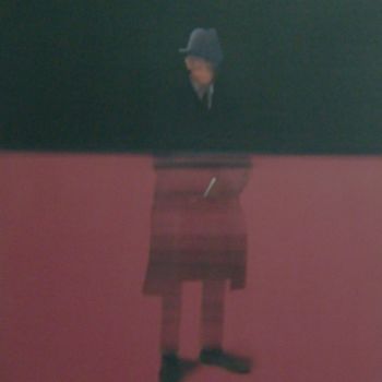 Peinture intitulée "Kafka" par Etienne Assénat, Œuvre d'art originale
