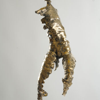 Sculpture titled "écorché" by Etienne Rayssac, Original Artwork, Bronze