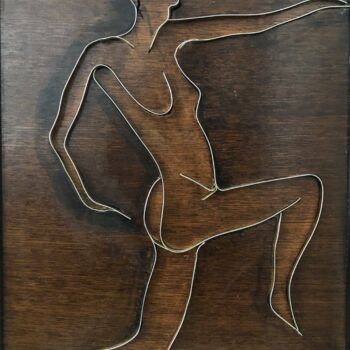 Escultura intitulada "Danseur" por Étienne Dupé, Obras de arte originais, Alumínio