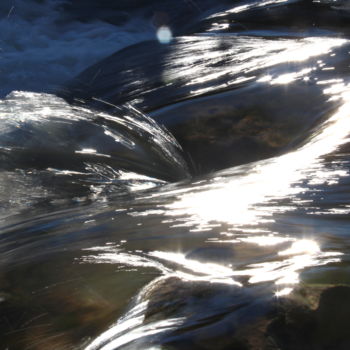 Fotografie getiteld "Jeux d'eau" door Etienne Sabattier, Origineel Kunstwerk