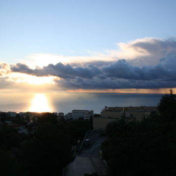 Photography titled "Orage sur la Baie d…" by Etienne Sabattier, Original Artwork