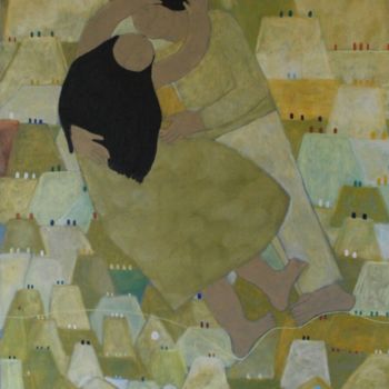 Peinture intitulée "Je vous aime toi(ts…" par Etolessence, Œuvre d'art originale