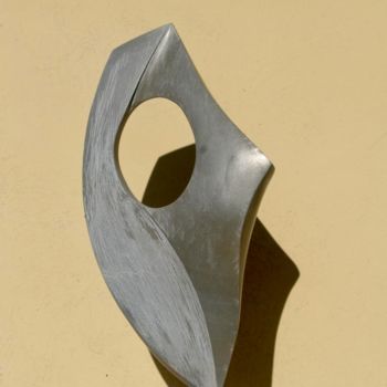 Sculpture titled "Buco Informe" by Ettore Altieri, Original Artwork, Stone