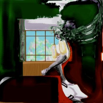 Arte digital titulada "La ventana" por Euclides Bernasconi Castellano, Obra de arte original