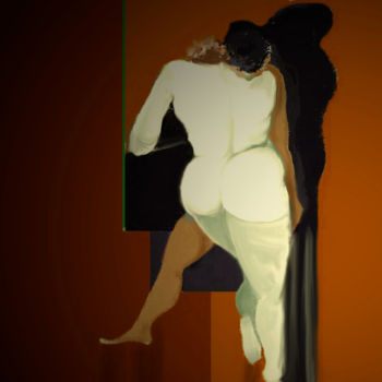 Arte digital titulada "Couple" por Euclides Bernasconi Castellano, Obra de arte original