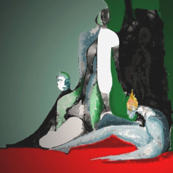 Arte digitale intitolato "El mismo tema" da Euclides Bernasconi Castellano, Opera d'arte originale
