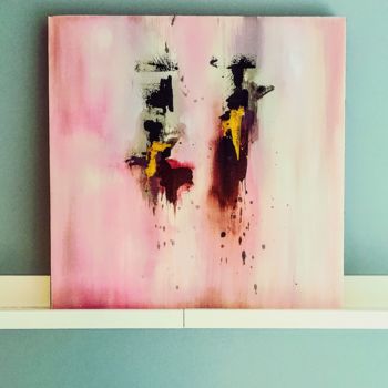 Painting titled "The girls  Abstrakt…" by Emx, Original Artwork, Acrylic