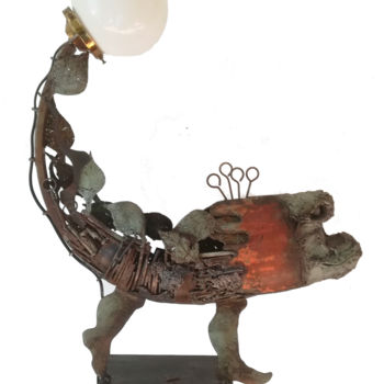 Design / Projektowanie użytkowe zatytułowany „Lampe_King Kong Fish” autorstwa Bal, Oryginalna praca, Oprawa