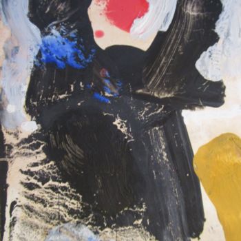 Malerei mit dem Titel "Abstrait" von Eugenio Otero Vilchez, Original-Kunstwerk, Öl