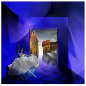 Digital Arts titled "Metamorphoses-1" by Eugene Pitenin, Original Artwork, Photo Montage